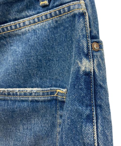 Curensology（カレンソロジー）Curensology (カレンソロジー) WIDE LOOSE デニムパンツ インディゴ サイズ:38の古着・服飾アイテム