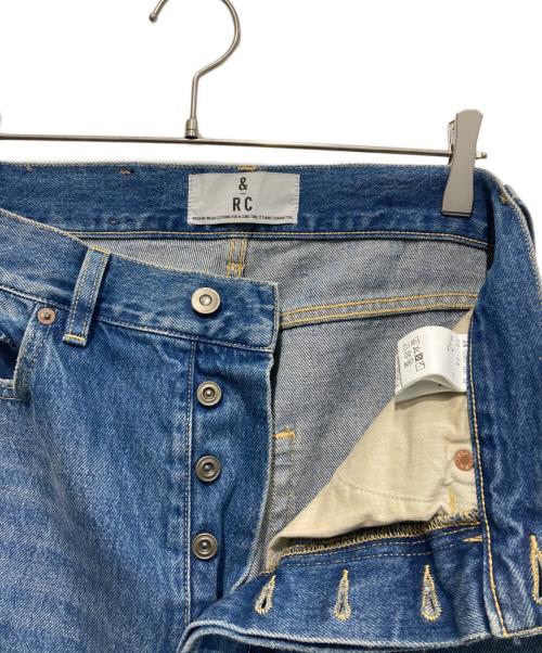 Curensology（カレンソロジー）Curensology (カレンソロジー) WIDE LOOSE デニムパンツ インディゴ サイズ:38の古着・服飾アイテム