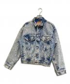 LEVI'Sリーバイス）の古着「ネル付デニムジャケット」｜スカイブルー