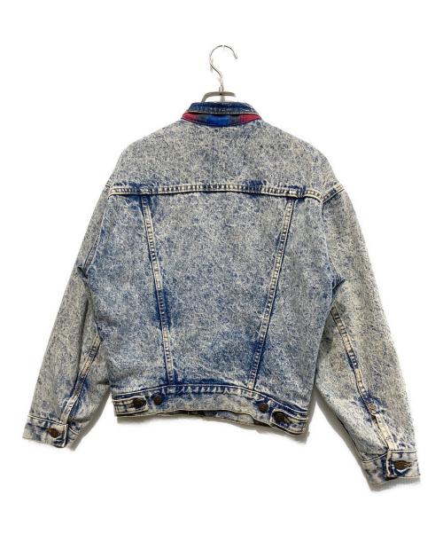 LEVI'S（リーバイス）LEVI'S (リーバイス) ネル付デニムジャケット スカイブルー サイズ:Lの古着・服飾アイテム