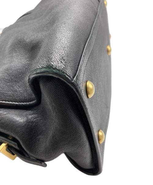 Yves Saint Laurent（イヴサンローラン）Yves Saint Laurent (イヴサンローラン) 2WAYバッグ ブラックの古着・服飾アイテム