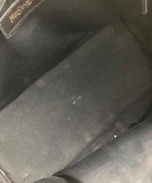 Yves Saint Laurent（イヴサンローラン）Yves Saint Laurent (イヴサンローラン) 2WAYバッグ ブラックの古着・服飾アイテム