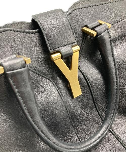 Yves Saint Laurent（イヴサンローラン）Yves Saint Laurent (イヴサンローラン) 2WAYバッグ ブラックの古着・服飾アイテム