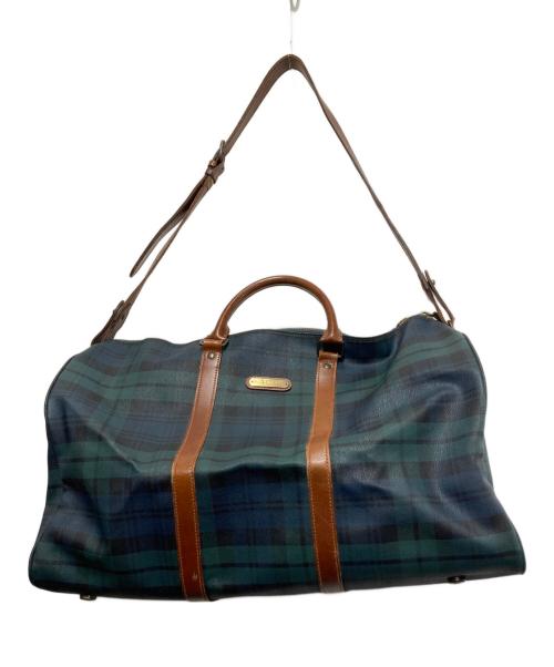 POLO RALPH LAUREN（ポロ・ラルフローレン）POLO RALPH LAUREN (ポロ・ラルフローレン) 2WAｙボストンバッグ グリーンの古着・服飾アイテム