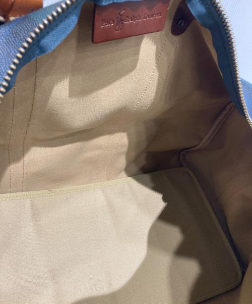 POLO RALPH LAUREN（ポロ・ラルフローレン）POLO RALPH LAUREN (ポロ・ラルフローレン) 2WAｙボストンバッグ グリーンの古着・服飾アイテム