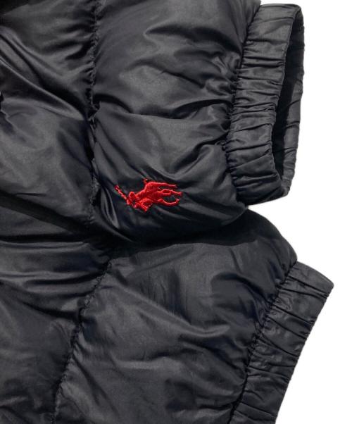 POLO RALPH LAUREN（ポロ・ラルフローレン）POLO RALPH LAUREN (ポロ・ラルフローレン) 中綿ジャケット ブラック サイズ:XSの古着・服飾アイテム