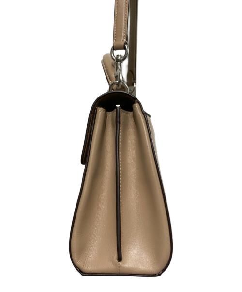 COACH（コーチ）COACH (コーチ) エライザ トップ ハンドル ベージュの古着・服飾アイテム