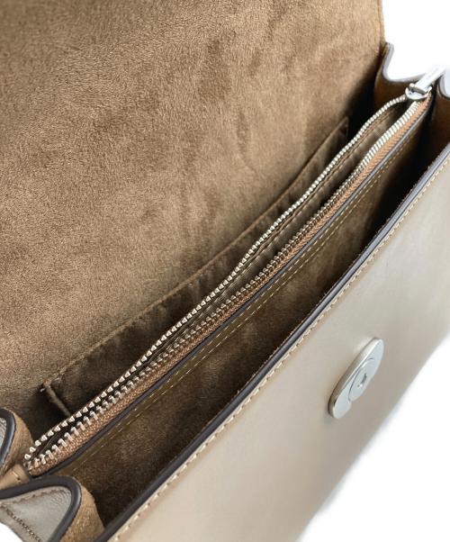 COACH（コーチ）COACH (コーチ) エライザ トップ ハンドル ベージュの古着・服飾アイテム