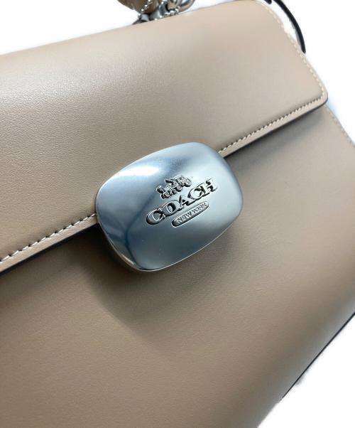 COACH（コーチ）COACH (コーチ) エライザ トップ ハンドル ベージュの古着・服飾アイテム