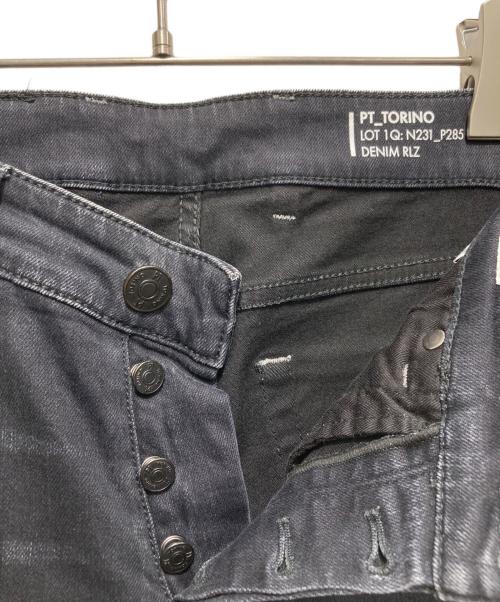 PT TORINO（ピーティートリノ）PT TORINO (ピーティートリノ) デニムパンツ ブラック サイズ:28の古着・服飾アイテム