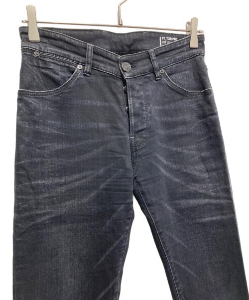 PT TORINO（ピーティートリノ）PT TORINO (ピーティートリノ) デニムパンツ ブラック サイズ:28の古着・服飾アイテム