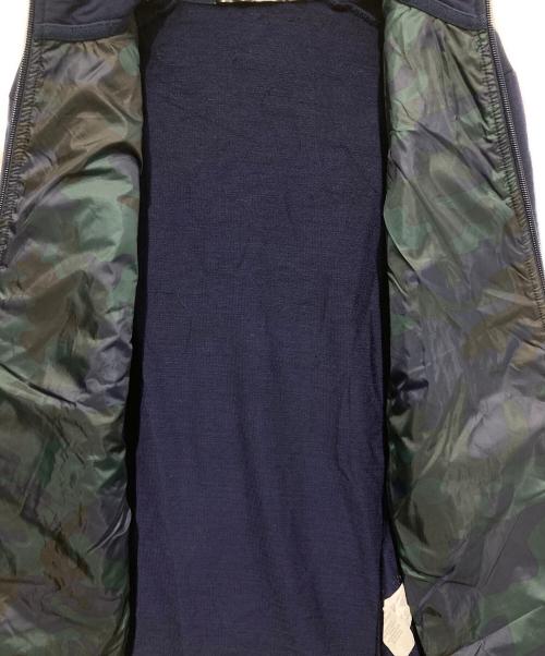 RLX RALPH LAUREN（アールエルエックスラルフローレン）RLX RALPH LAUREN (アールエルエックスラルフローレン) 迷彩柄切替ブルゾン ネイビー サイズ:XSの古着・服飾アイテム