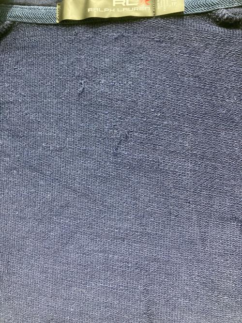 RLX RALPH LAUREN（アールエルエックスラルフローレン）RLX RALPH LAUREN (アールエルエックスラルフローレン) 迷彩柄切替ブルゾン ネイビー サイズ:XSの古着・服飾アイテム