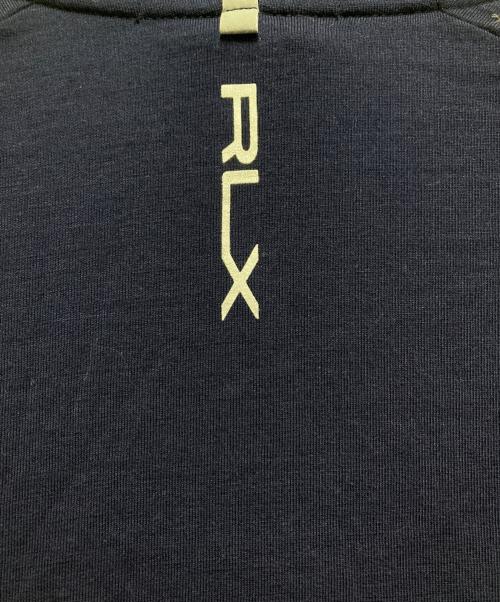 RLX RALPH LAUREN（アールエルエックスラルフローレン）RLX RALPH LAUREN (アールエルエックスラルフローレン) 迷彩柄切替ブルゾン ネイビー サイズ:XSの古着・服飾アイテム