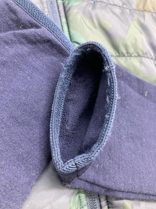 RLX RALPH LAUREN（アールエルエックスラルフローレン）RLX RALPH LAUREN (アールエルエックスラルフローレン) 迷彩柄切替ブルゾン ネイビー サイズ:XSの古着・服飾アイテム