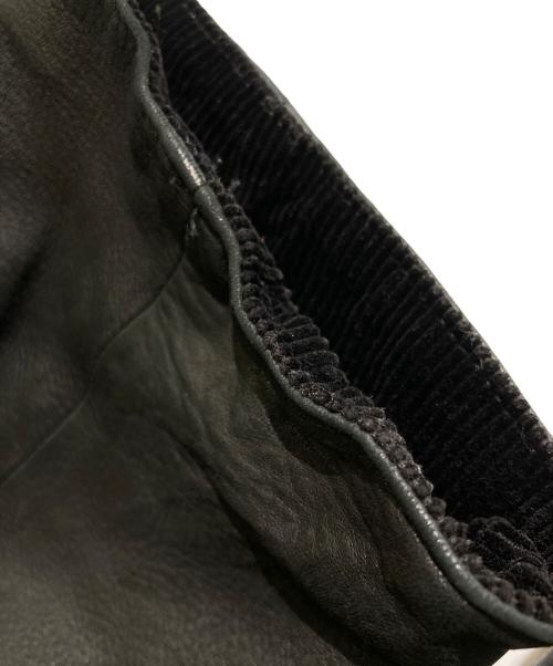 PAPAS（パパス）PAPAS (パパス) ラムレザージャケット ブラック サイズ:Lの古着・服飾アイテム