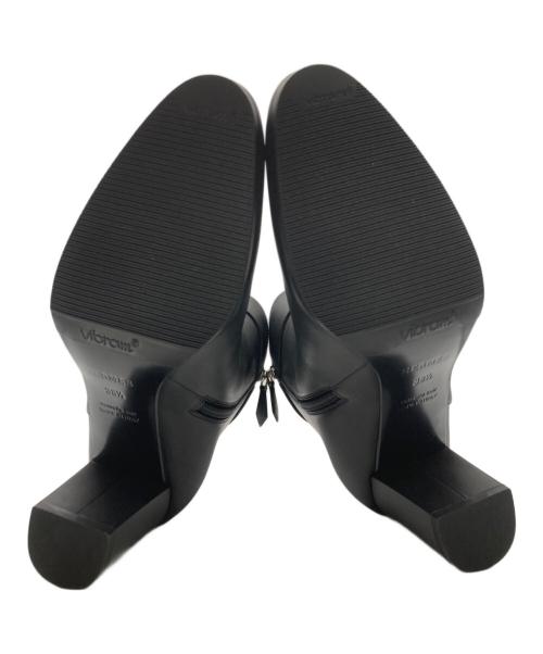 HERMES（エルメス）HERMES (エルメス) サンジェルマンショートブーツ ブラック サイズ:38 1/2(24.5～25㎝相当)の古着・服飾アイテム