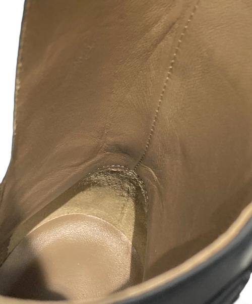 HERMES（エルメス）HERMES (エルメス) サンジェルマンショートブーツ ブラック サイズ:38 1/2(24.5～25㎝相当)の古着・服飾アイテム