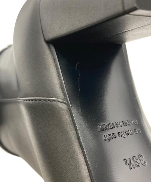 HERMES（エルメス）HERMES (エルメス) サンジェルマンショートブーツ ブラック サイズ:38 1/2(24.5～25㎝相当)の古着・服飾アイテム