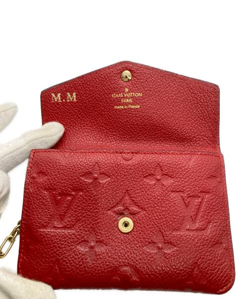 LOUIS VUITTON（ルイ ヴィトン）LOUIS VUITTON (ルイ ヴィトン) モノグラム アンプラント ポジェット クレ レッドの古着・服飾アイテム