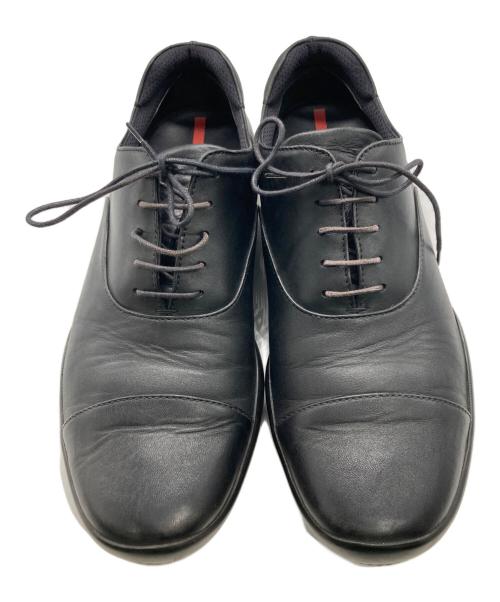 PRADA SPORTS（プラダスポーツ）PRADA SPORTS (プラダスポーツ) archiveレザーシューズ ブラック サイズ:9 1/2の古着・服飾アイテム