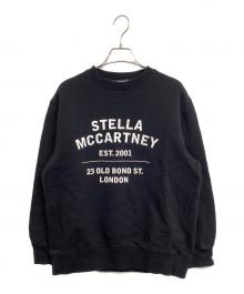 STELLA McCARTNEY（ステラマッカートニー）の古着「23 Old Bond Streetプリントスウェット」｜ブラック