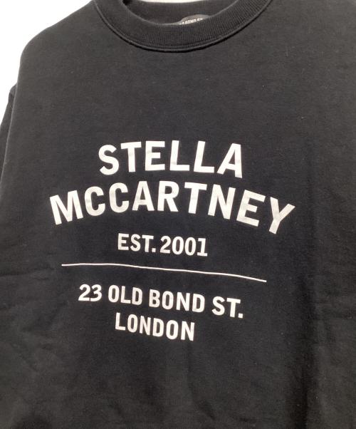 STELLA McCARTNEY（ステラマッカートニー）STELLA McCARTNEY (ステラマッカートニー) 23 Old Bond Streetプリントスウェット ブラック サイズ:Sの古着・服飾アイテム