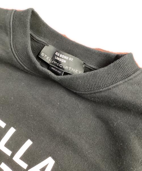 STELLA McCARTNEY（ステラマッカートニー）STELLA McCARTNEY (ステラマッカートニー) 23 Old Bond Streetプリントスウェット ブラック サイズ:Sの古着・服飾アイテム