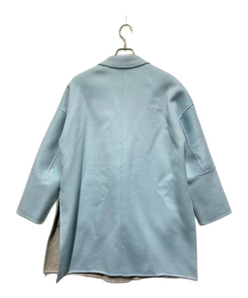 ADORE（アドーア）ADORE (アドーア) 2TONEリバーIIジャケット スカイブルー×グレー サイズ:36の古着・服飾アイテム