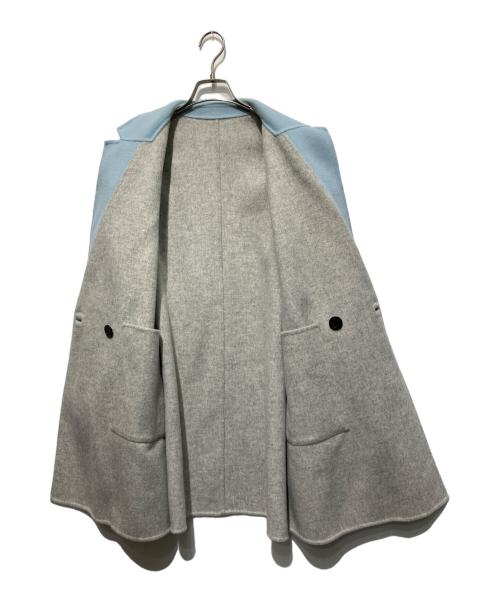 ADORE（アドーア）ADORE (アドーア) 2TONEリバーIIジャケット スカイブルー×グレー サイズ:36の古着・服飾アイテム