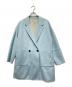 ADORE（アドーア）の古着「2TONEリバーIIジャケット」｜スカイブルー×グレー