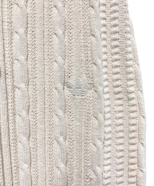 adidas（アディダス）adidas (アディダス) KNITTED 70S JOGGER/ニットパンツ/ワイドパンツ ベージュ サイズ:XLの古着・服飾アイテム