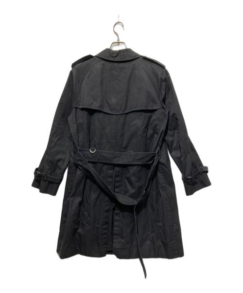 BURBERRY LONDON（バーバリーロンドン）BURBERRY LONDON (バーバリーロンドン) ライナー付裏地チェックトレンチコート ブラック サイズ:Lの古着・服飾アイテム