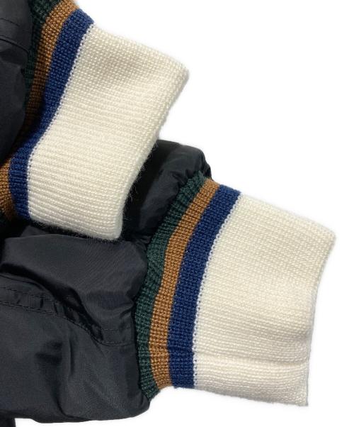 studio seven（スタジオセブン）STUDIO SEVEN (スタジオセブン) Knit Rib MA-1 Jacket ブラック サイズ:Free 未使用品の古着・服飾アイテム