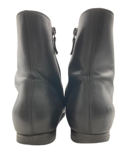 GUCCI（グッチ）GUCCI (グッチ) サイドジップビットブーツ ブラック サイズ:37 1/2の古着・服飾アイテム