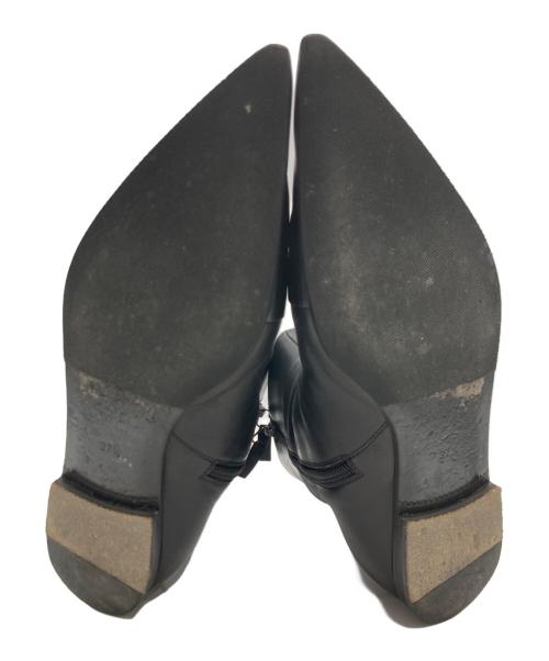 GUCCI（グッチ）GUCCI (グッチ) サイドジップビットブーツ ブラック サイズ:37 1/2の古着・服飾アイテム