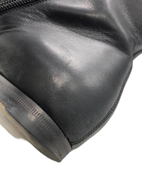 GUCCI（グッチ）GUCCI (グッチ) サイドジップビットブーツ ブラック サイズ:37 1/2の古着・服飾アイテム