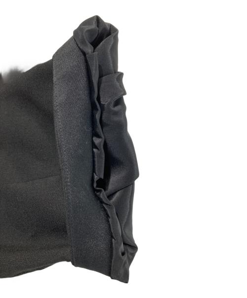 ADORE（アドーア）ADORE (アドーア) ノーカラージャケット ブラック サイズ:38の古着・服飾アイテム