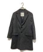 MACKINTOSH PHILOSOPHYマッキントッシュ フィロソフィー）の古着「チェスターコート/ウールコート」｜ブラック