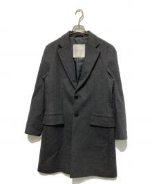 MACKINTOSH PHILOSOPHY（マッキントッシュ フィロソフィー）の古着「チェスターコート/ウールコート」｜ブラック