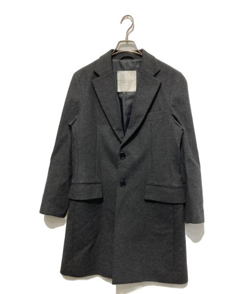 MACKINTOSH PHILOSOPHY（マッキントッシュ フィロソフィー）MACKINTOSH PHILOSOPHY (マッキントッシュ フィロソフィー) チェスターコート/ウールコート ブラック サイズ:36の古着・服飾アイテム