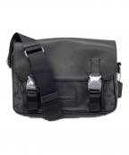 COACHコーチ）の古着「トラック クロスボディ シグネチャー キャンバス」