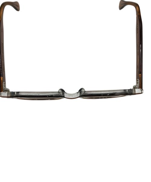 julius tart optical（ジュリアス タート オプティカル）JULIUS TART OPTICAL (ジュリアス タート オプティカル) 眼鏡 ブラウンの古着・服飾アイテム