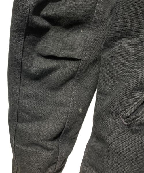 CarHartt（カーハート）CarHartt (カーハート) Relaxed Fit Washed Duck Sherpa Lined Jacket/ダックジャケット ブラック サイズ:Mの古着・服飾アイテム