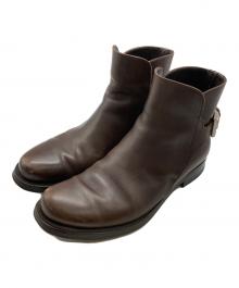 PRADA（プラダ）の古着「レザーブーツ」｜ブラウン