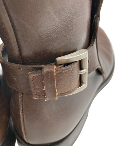 PRADA（プラダ）PRADA (プラダ) レザーブーツ ブラウン サイズ:6の古着・服飾アイテム