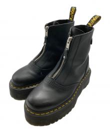 Dr.Martens（ドクターマーチン）の古着「JETTA厚底フロントジップブーツ」｜ブラック
