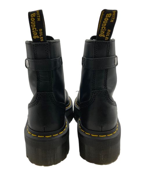 Dr.Martens（ドクターマーチン）Dr.Martens (ドクターマーチン) JETTA厚底フロントジップブーツ ブラック サイズ:23㎝の古着・服飾アイテム