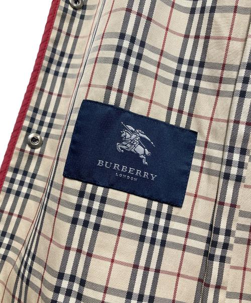 BURBERRY（バーバリー）BURBERRY (バーバリー) キルティングジャケット レッド サイズ:11の古着・服飾アイテム