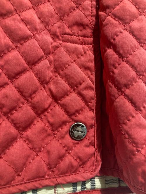 BURBERRY（バーバリー）BURBERRY (バーバリー) キルティングジャケット レッド サイズ:11の古着・服飾アイテム